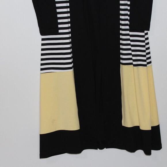 Two Piece Maxi Dress and Vest Set Size 12 Large - Picture 3 of 5